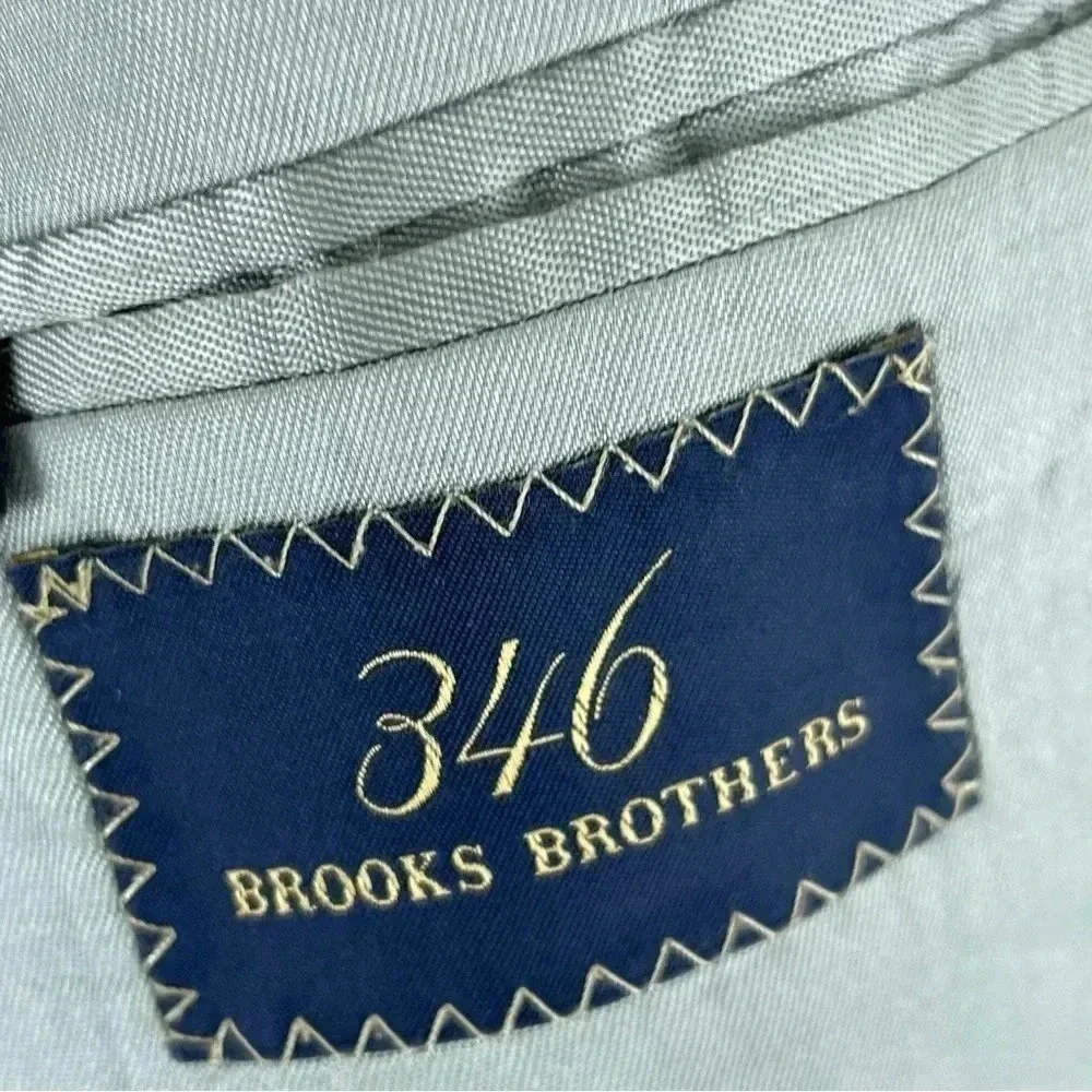 Brooks Brothers 346 Blazer silk wool Mens Size 42 Reg sport coat 2059